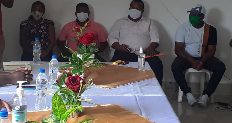 CELEBRANDO CUMPLEAÑO DEL PRESIDENTE DEL GAD.